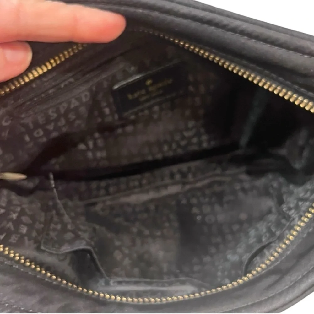 Kate Spade Nylon Crossbody Bag- zipper pull needs repair - Picture 5 of 7